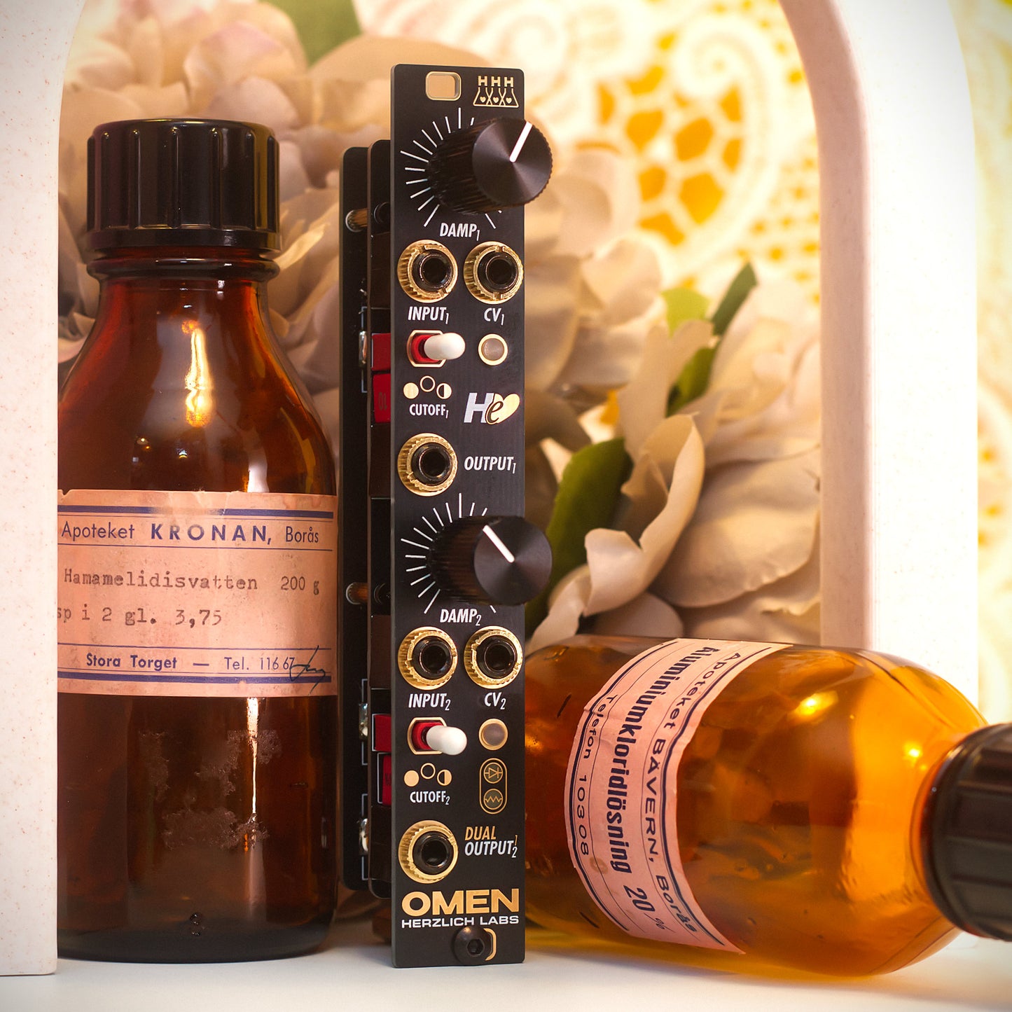 Omen LPG - 4hp - dual passive LPG with 2-pole resonant filters