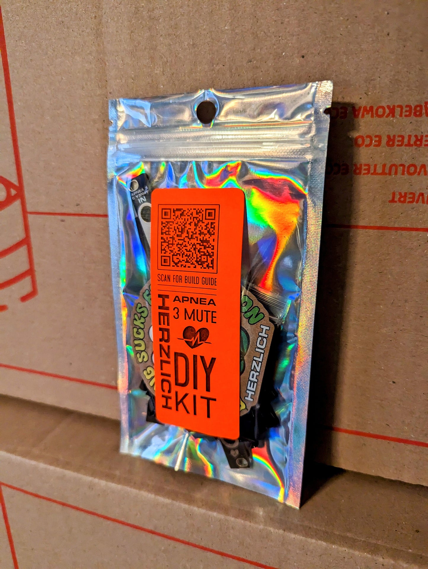 Herzlich Apnea 3 - 2hp Passive Performance Mute for Eurorack and modular systems, audio and CV