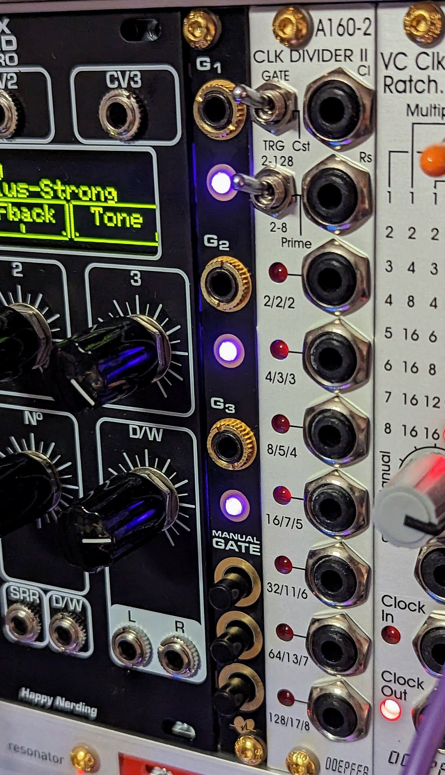 Manual Gate - 2hp Performance Gate Generator for Eurorack and modular systems