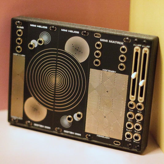MMI Titan - standalone gesture, touch and pressure controller with passive filters for Eurorack and modular synthesizers in 32hp