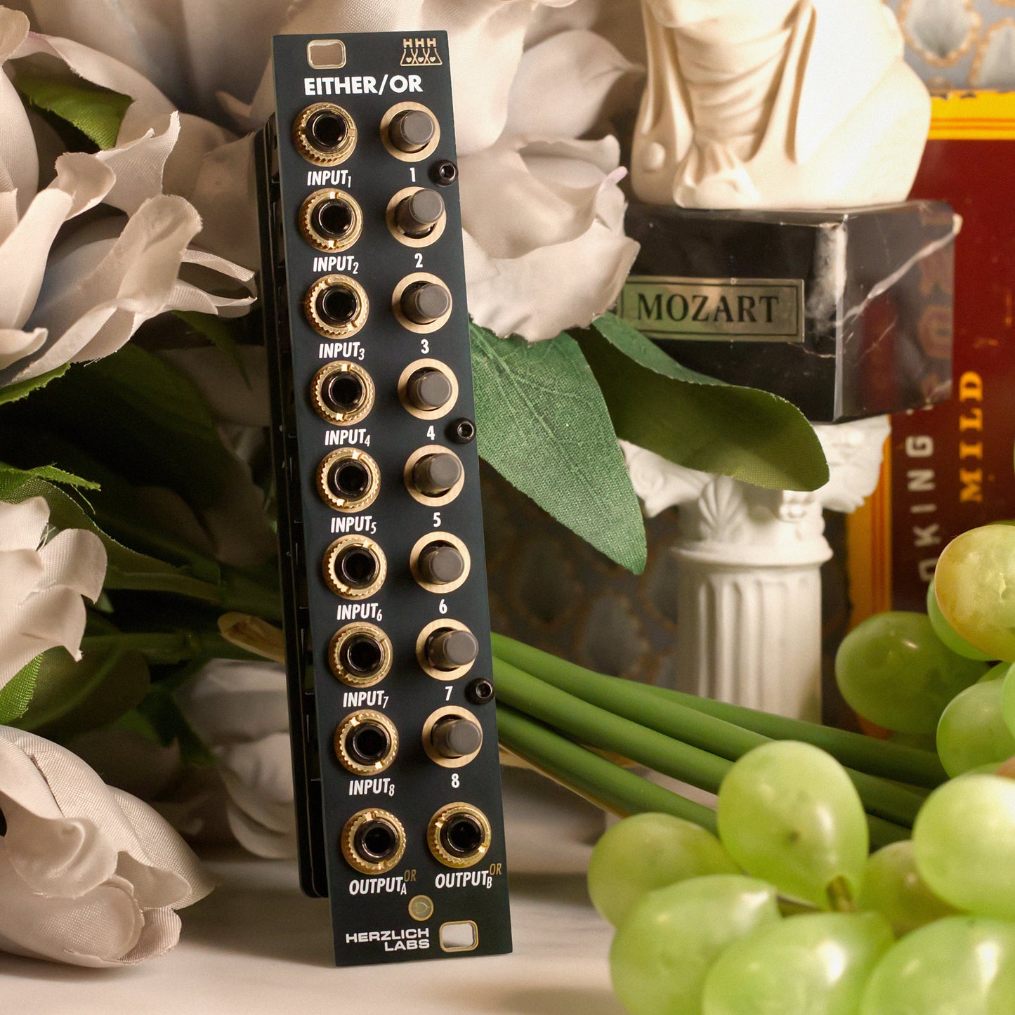 Either/OR - Switched OR Bus - 5hp - dual passive switched OR logic