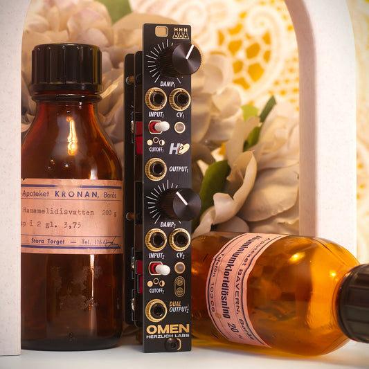 Omen LPG - 4hp - dual passive LPG with 2-pole resonant filters