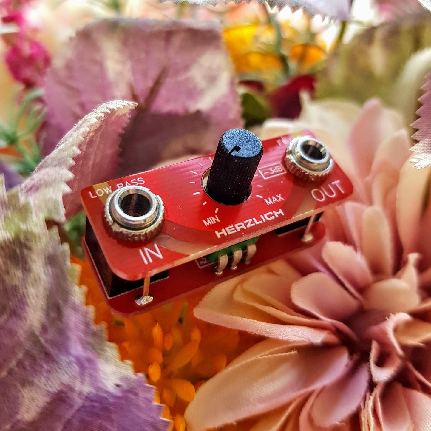 Passive Low Pass Filter 0HP - Herzlich Hypoxia - LPF module for modular synths and Eurorack