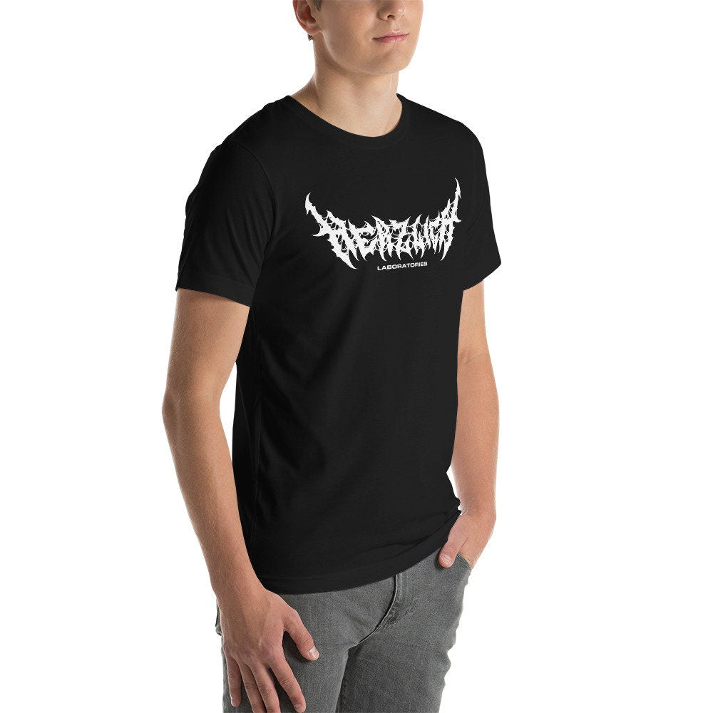 Herzlich Metal Logo T-shirt - Hardcore Mosh Pit Cotton-based Body Armor